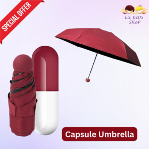 Capsule Umbrella - Maroon